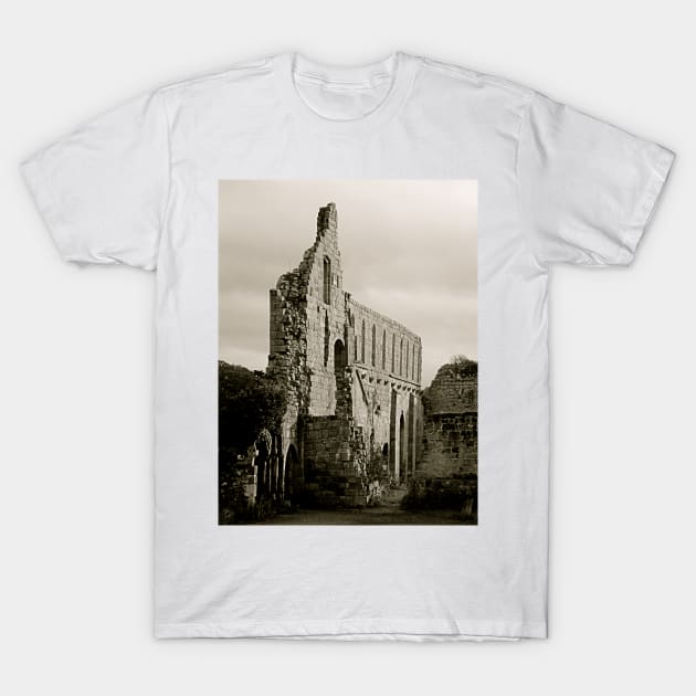 Jervaulx Abbey T-Shirt by newbeltane